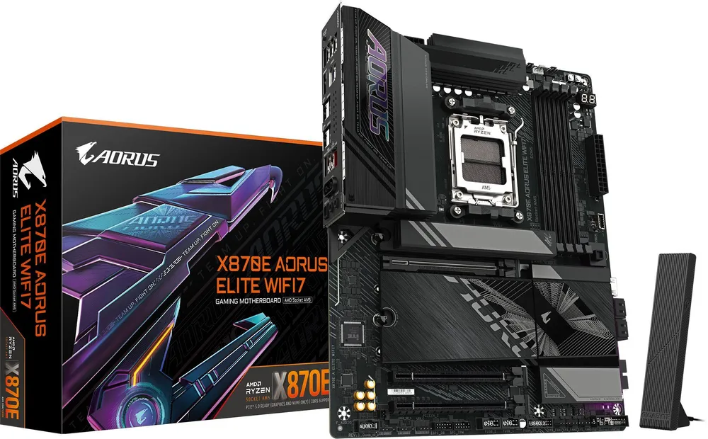 Gigabyte X870E AORUS ELITE WIFI7 AM5 DDR5 Материнская плата