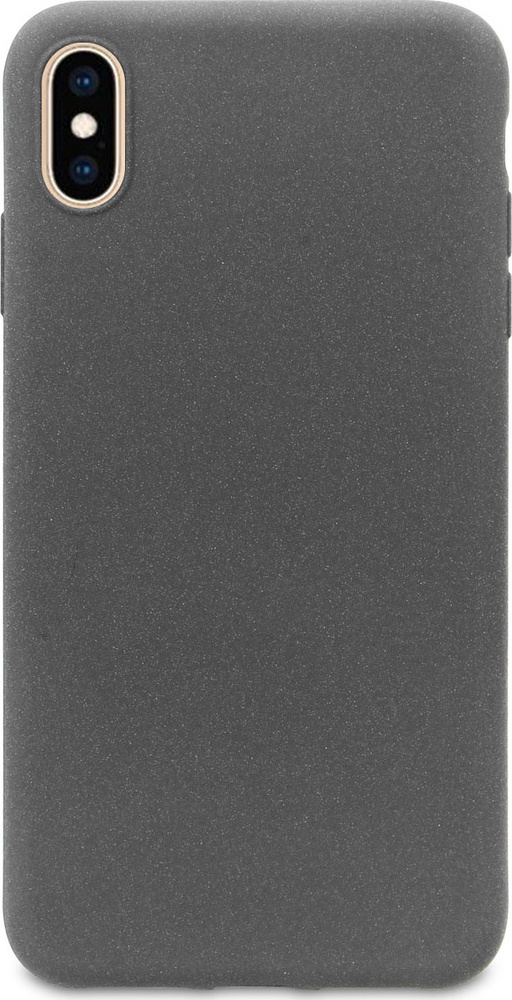 Чехол-накладка DYP Liquid Pebble для Apple iPhone XS Max тёмно-серый #1