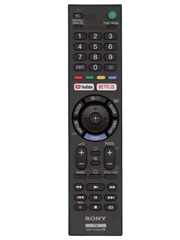 Оригинальный пульт ДУ Sony RMT-TX300E для телевизоров Sony 2017-2022 года  #1