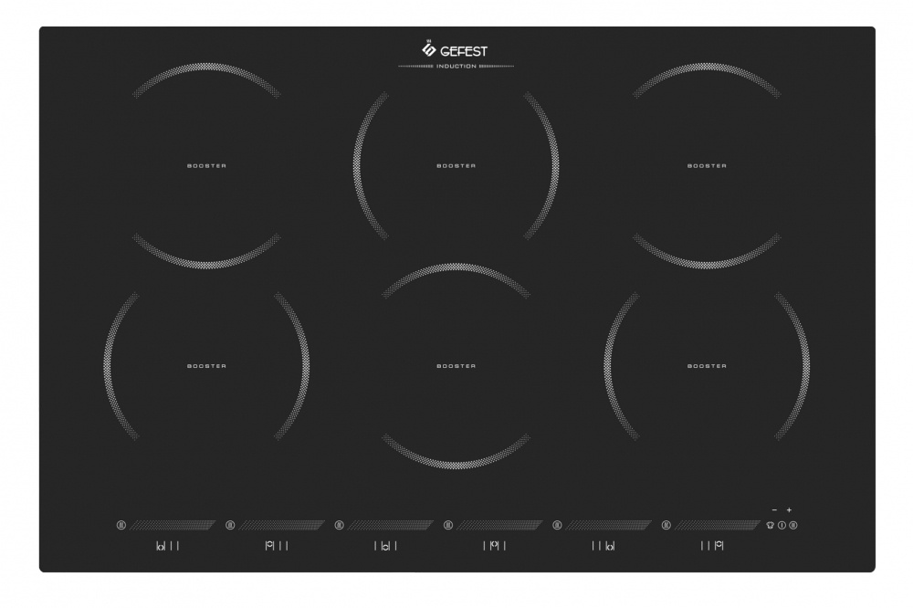 Индукционная варочная поверхность Gefest ПВИ 4323 черный #1