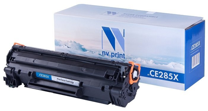 Картридж NV Print CE285X, черный, для лазерного принтера #1