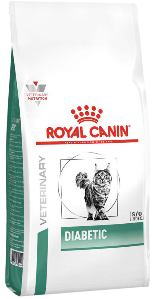 Сухой корм ROYAL CANIN DIABETIC для взрослых кошек при сахарном диабете (1,5 кг)  #1