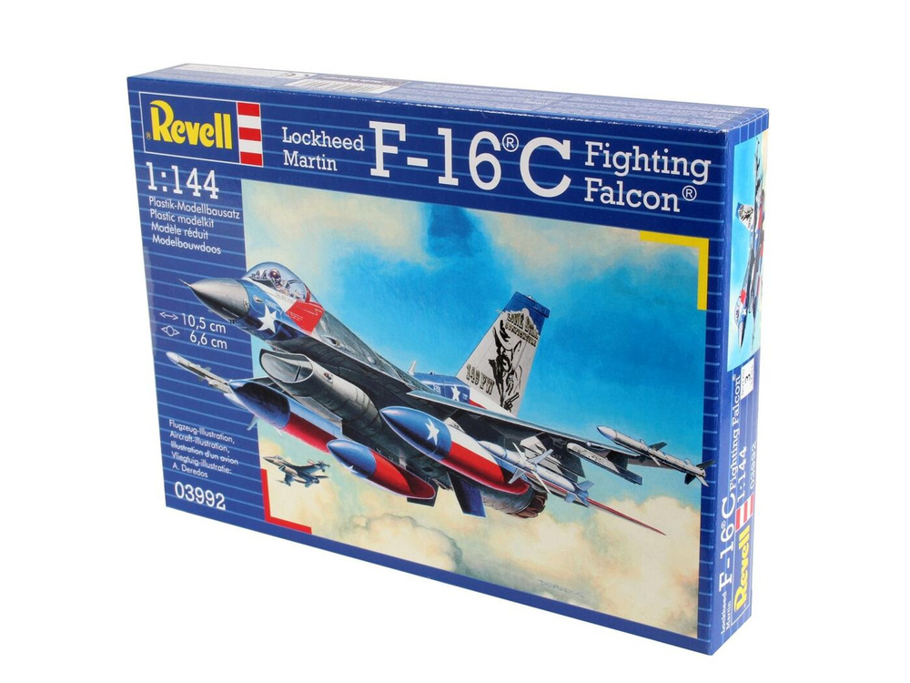 Модель для сборки Revell Многоцелевой истребитель F-16C Fighting Falcon "Боевой Сокол", 03992 Уцененный #1