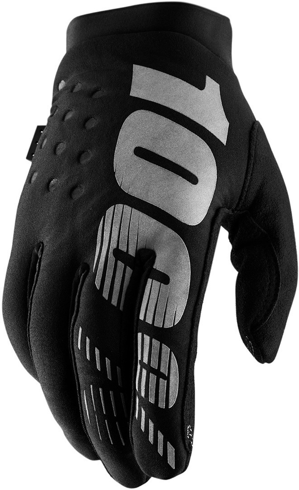 Мотоперчатки женские 100% Brisker Womens Glove, Black/Grey #1