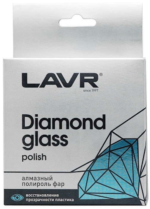 LAVR LN1432 Полироль фар алмазный Diamond glass polish #1