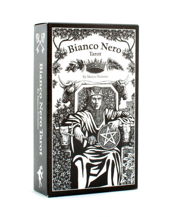 Карты Таро: "Bianco Nero Tarot" US Games / Чёрно-Белое Таро #1