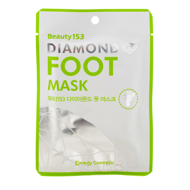 Beauugreen Питательная маска - носочки Diamond Foot Pack, для ухода за кожей ног с коллагеном, 24 гр #1