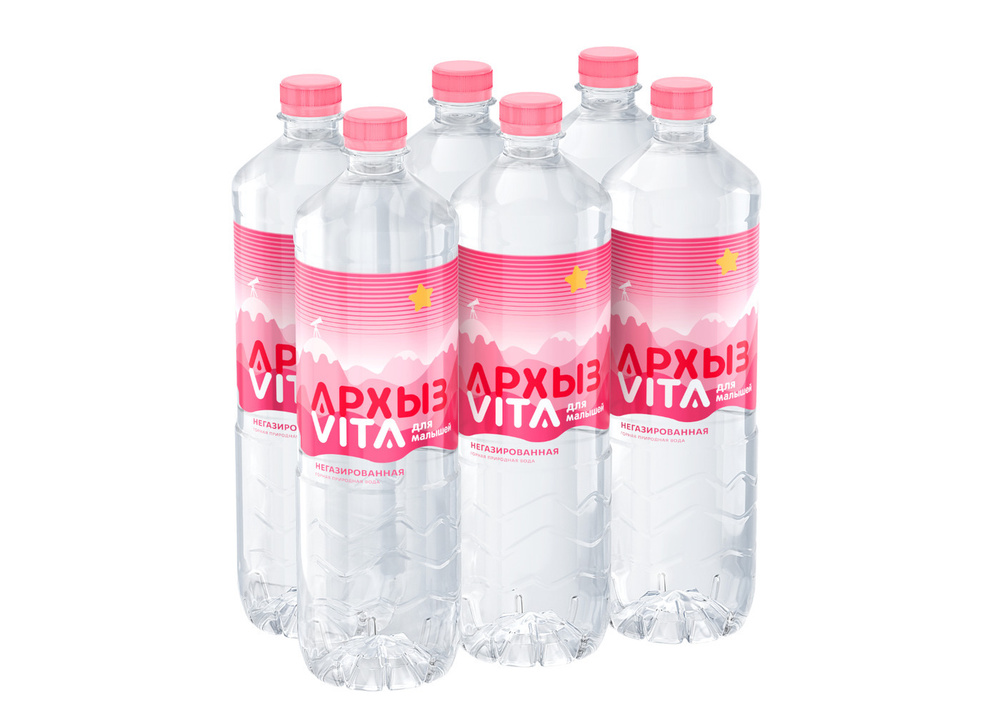 Вода питьевая для детского питания "Архыз Vita для малышей" 6 шт х 1,5 л  #1