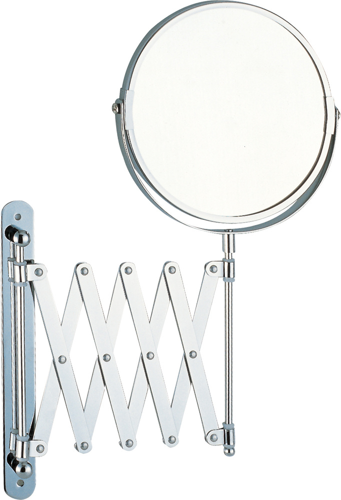 Настенное косметическое зеркало, диаметр 17 см #1