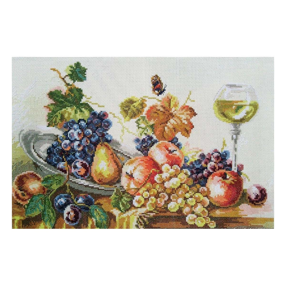 Набор для вышивания крестом Алиса, вышивка крестиком Осенний натюрморт ...