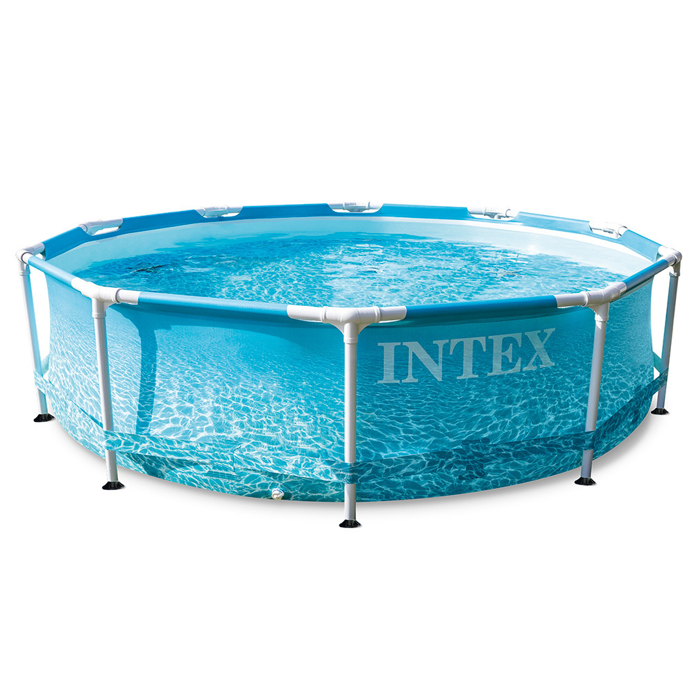 Каркасный бассейн Intex Metal Frame, "Beachside", 305х76см, 4485л, фильтр-насос 1250л/ч  #1