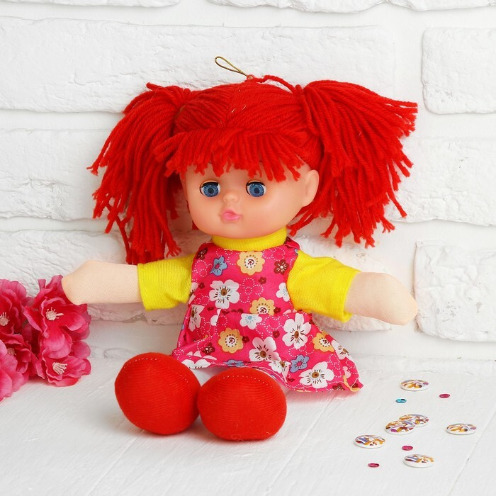 Мягкая игрушка Кукла Иришка , цвета МИКС #1