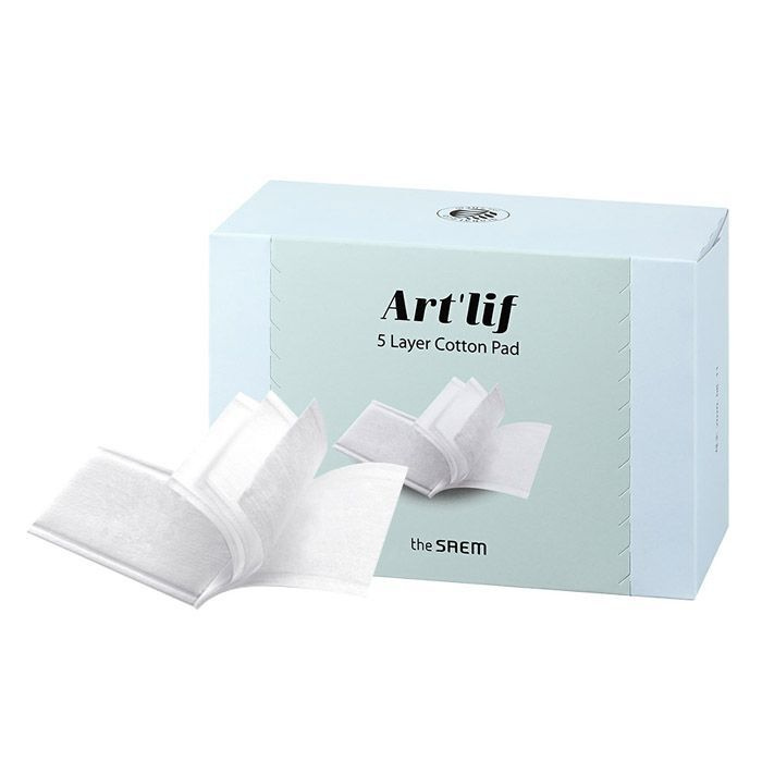 The Saem Диски хлопковые в наборе Art'Lif 5 Layer Cotton Pad, 80шт #1