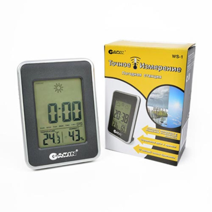 Термометр гигрометр домашняя метеостанция Garin WS-1 #1