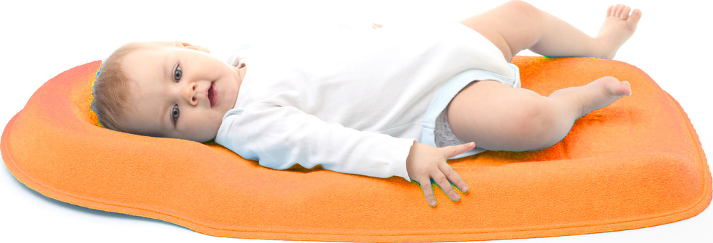 Позиционер для новорожденных Teplokid от 0 до 12 месяцев, оранжевый  #1