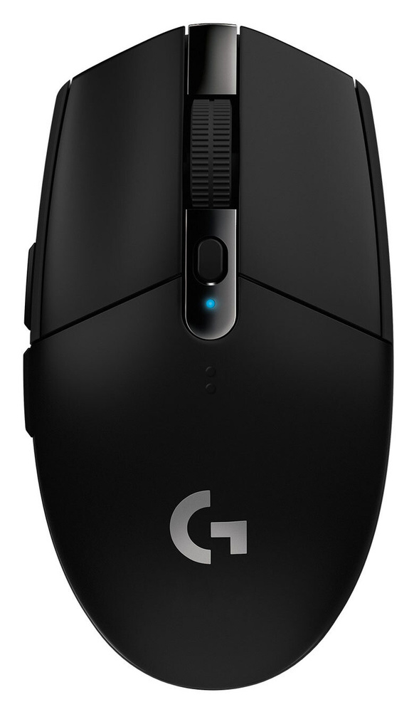 Logitech G Игровая мышь беспроводная G305 LightSpeed, черный #1