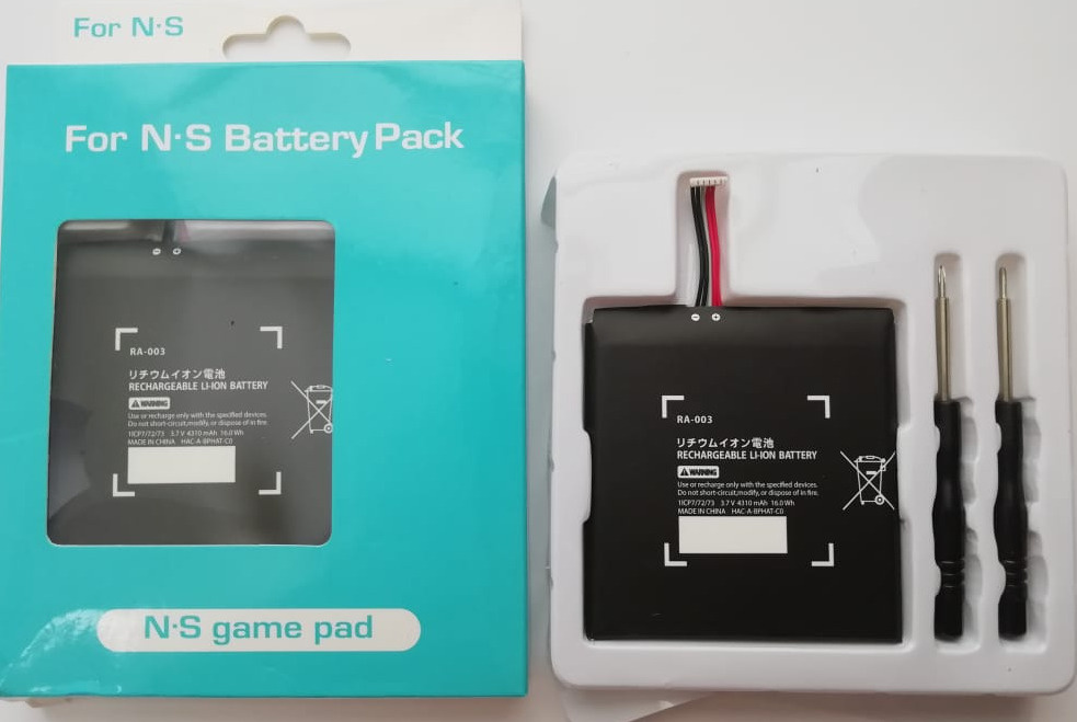 Аккумулятор Pack 3,7 V -4310 mAh для консоли Nintendo Switch #1