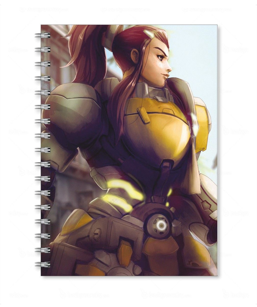 Тетрадь MIGOM формата А4, с принтом "Overwatch, Овервотч" - 2 - купить ...