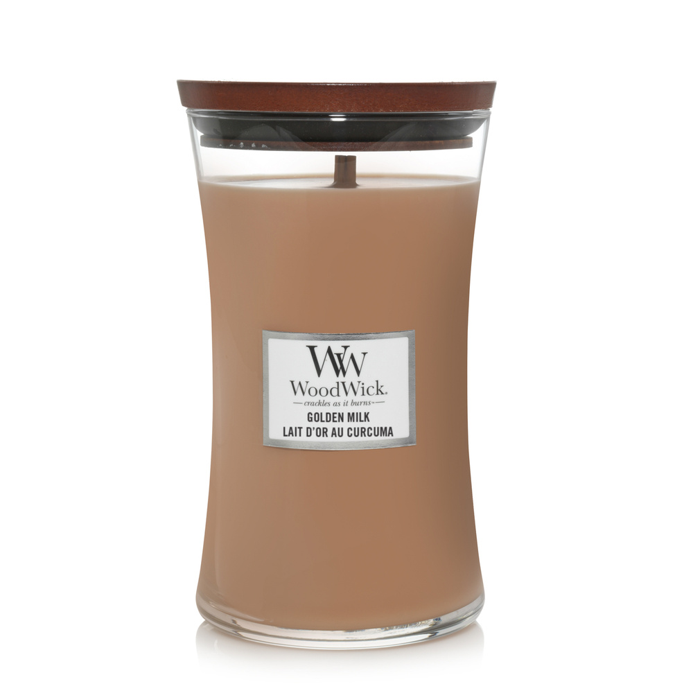 WoodWick Свеча ароматическая "Топленое молоко 610гр.", 18 см, 1 шт  #1