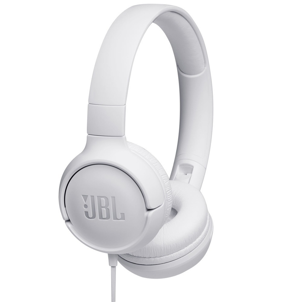 JBL Наушники проводные с микрофоном, 3.5 мм, белый #1