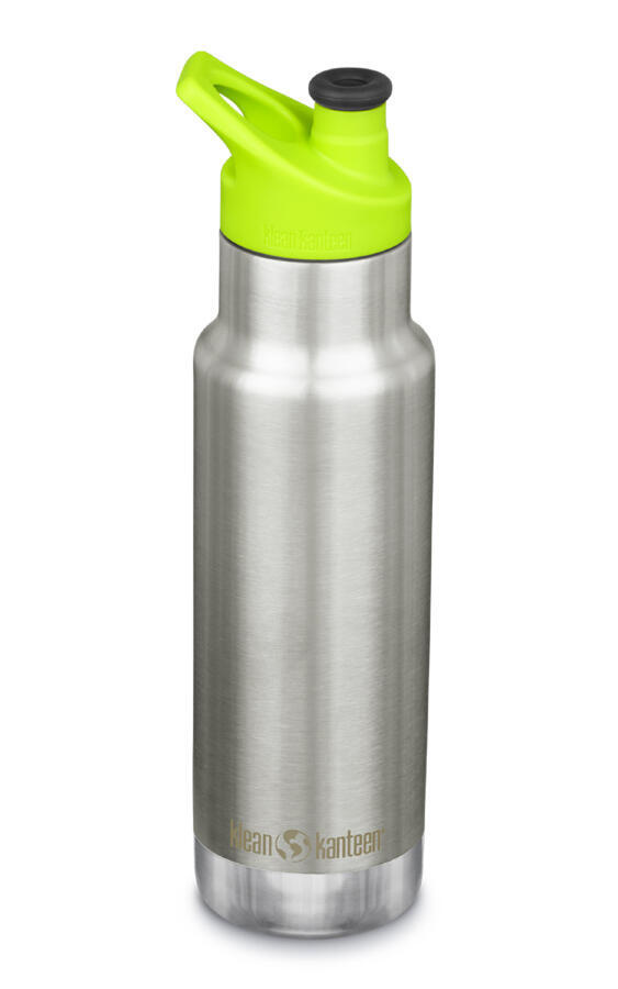 Детская термобутылка Klean Kanteen Insulated Kid Classic Narrow 12oz (355мл) Brushed Stainless  #1