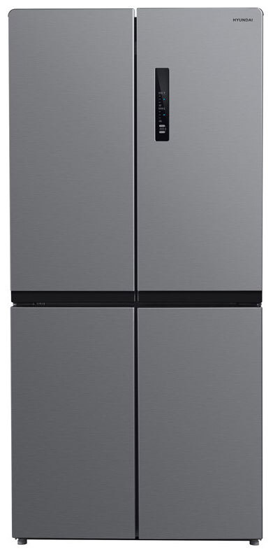 Hyundai Холодильник CM4505FV нерж сталь, серый металлик #1