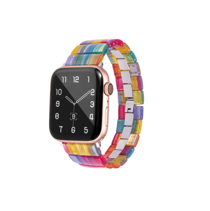 Ремешок MyPads для Apple Watch 1/ Apple Watch Series 2/ 3 38/ 40mm из кварцевого стекла с дизайном  #1