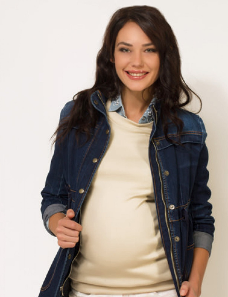 Куртка джинсовая Happy Moms Для беременных #1