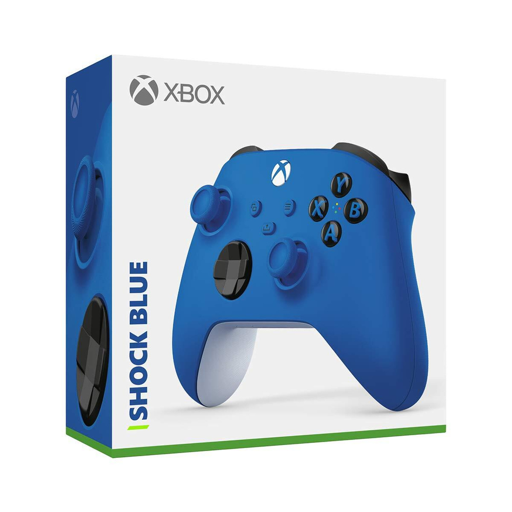 Беспроводной геймпад Microsoft Xbox Series Shock Blue (model 1914) #1
