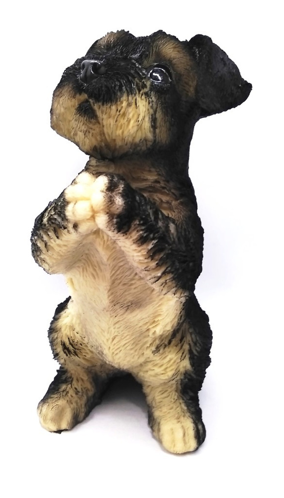Сувенир статуэтка фигурка Песик Лапки Терьер 22см полимер, полимерная статуэтка Собака, статуэтки для #1