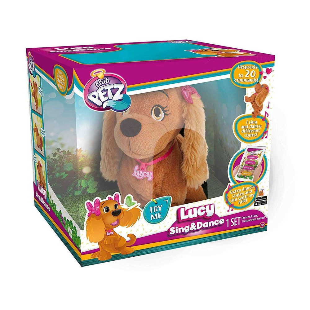 Игрушка интерактивная IMC Toys Club Petz Собака Lucy Sing and Dance, интерактивная (выполняет 20 ком #1