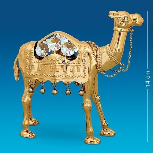 Сувенир с кристаллами Swarovski 1071 Фигурка Верблюд большой 14см  #1