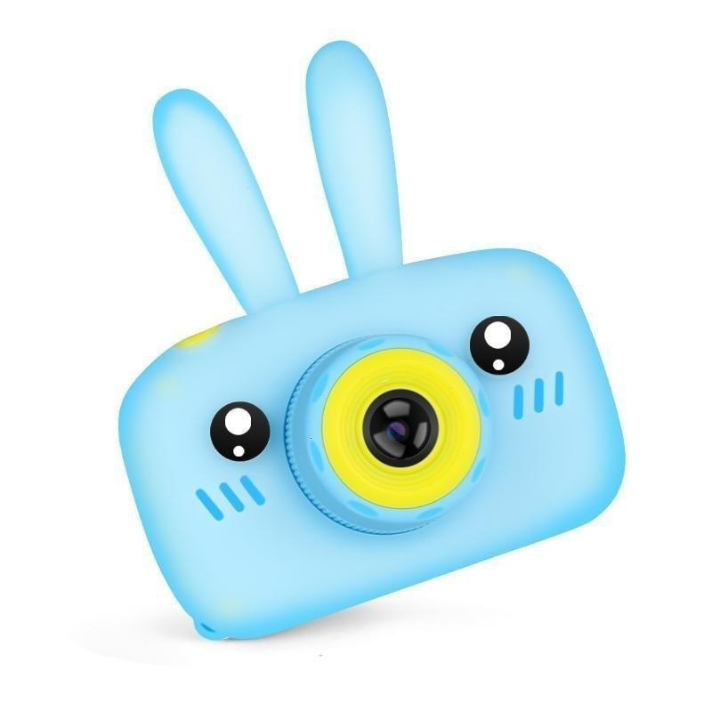 GoodStore24 Компактный фотоаппарат Кролик/1, голубой #1