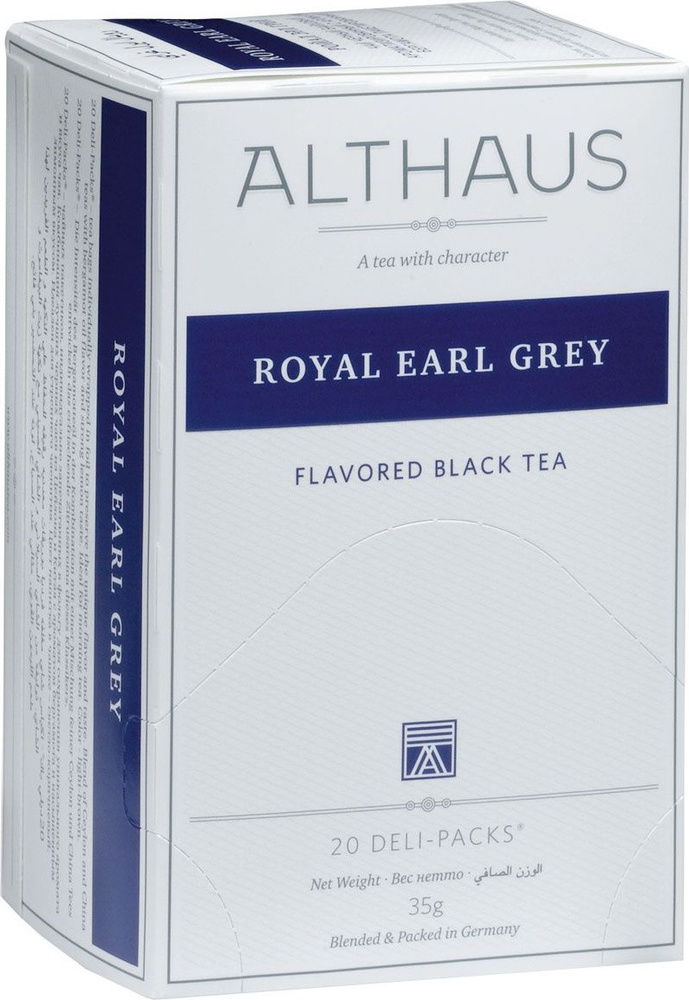 Чай Althaus Royal Earl Grey ароматизированный (1.75г х 20шт), 35г #1