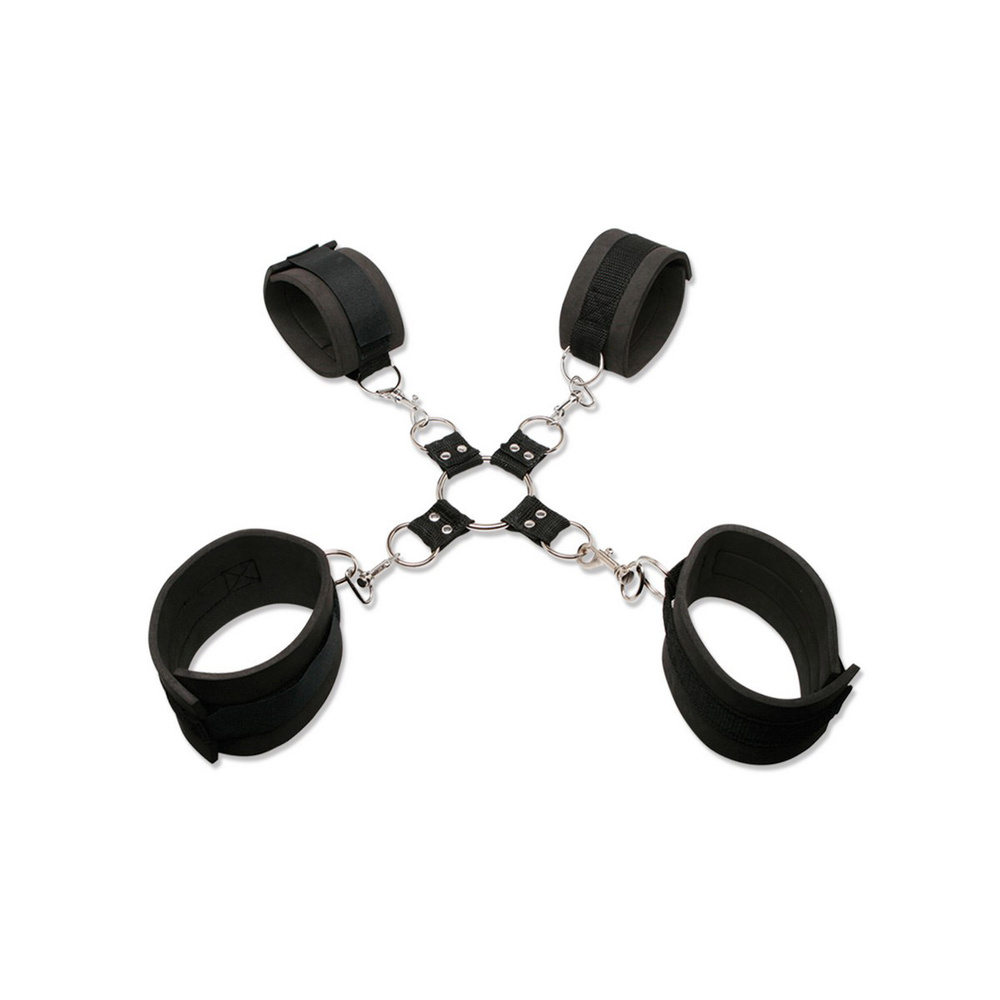 Фиксация: наручники+наножники, соед. цепочками Extreme Hog-Tie Kit  #1