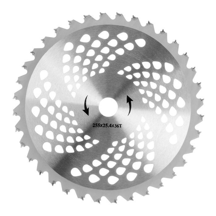 Нож для триммера Тундра, 255 х 25.4 мм, 36 зубьев #1