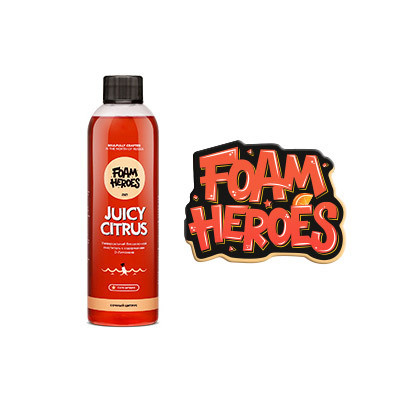 Универсальный очиститель органический концентрат Foam Heroes Juicy Citrus, 500мл  #1