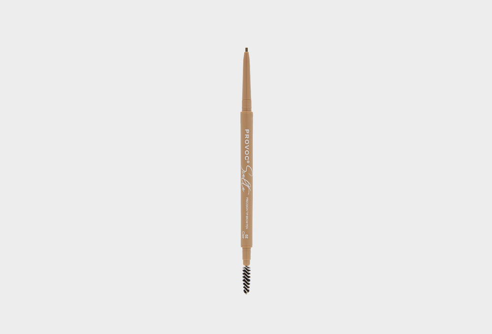 PROVOC SVELTE Precision Tip brow pen 02 Ультратонкий карандаш для бровей, 02  #1