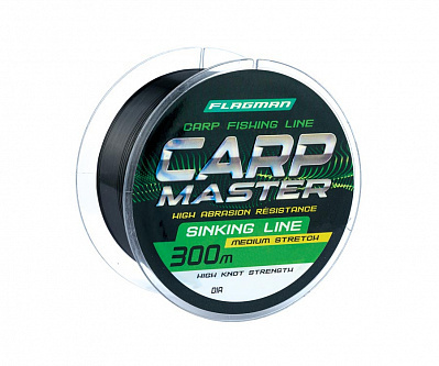 FLAGMAN Леска Carp Master 300м 0,30мм #1