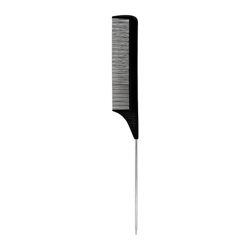 Расческа-гребень для волос LADY PINK BASIC PROFESSIONAL с металлической ручкой 22 см  #1