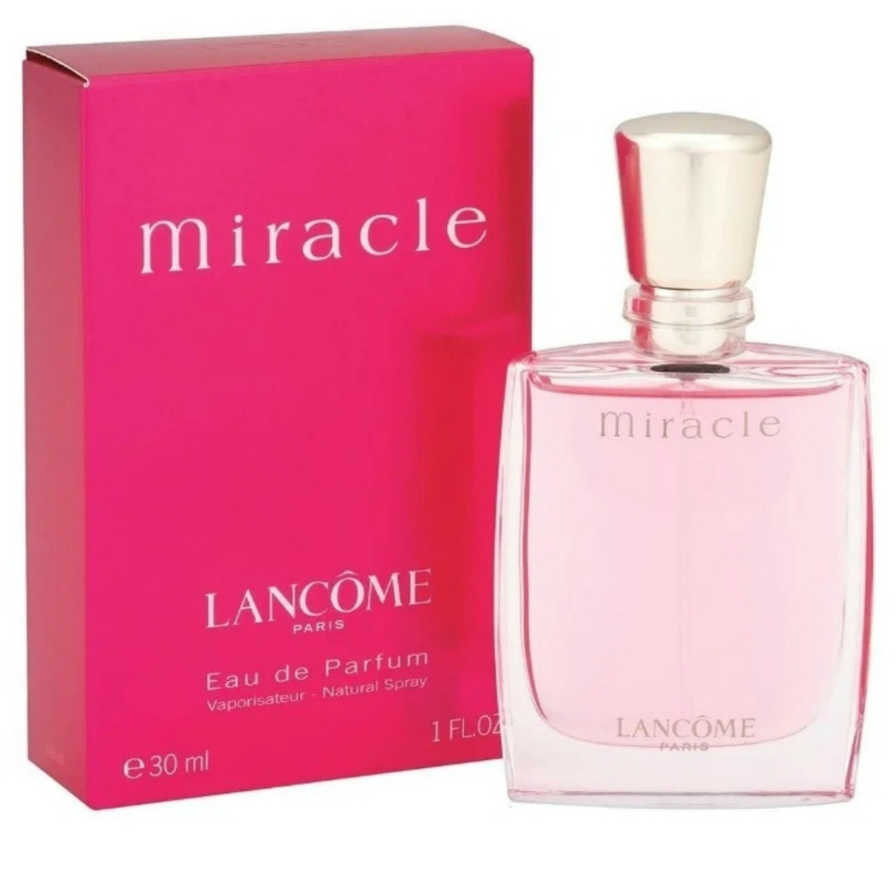 Lancome Вода парфюмерная miracle woman lady eau de parfum edp ланком миракл женский неуловимый цветочный #1