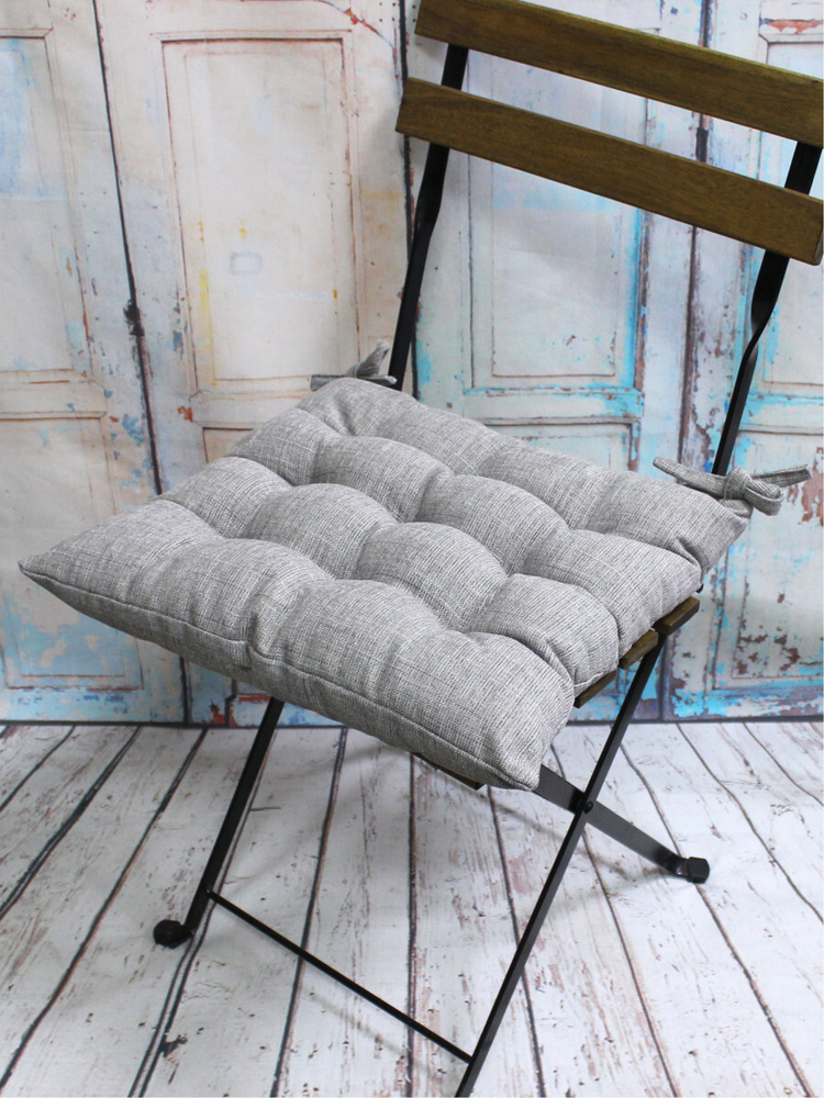 Подушка для сиденья МАТЕХ OXO 42х42 см. Цвет светло-серый, арт. 53-118  #1