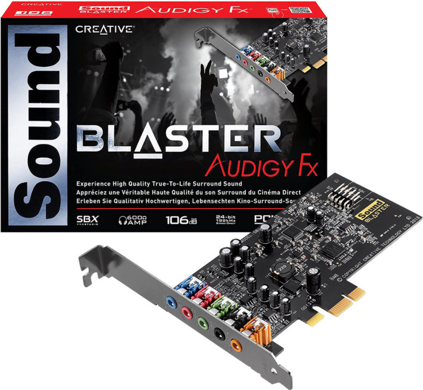 Звуковая карта Creative Sound Blaster Audigy FX купить по выгодной цене ...