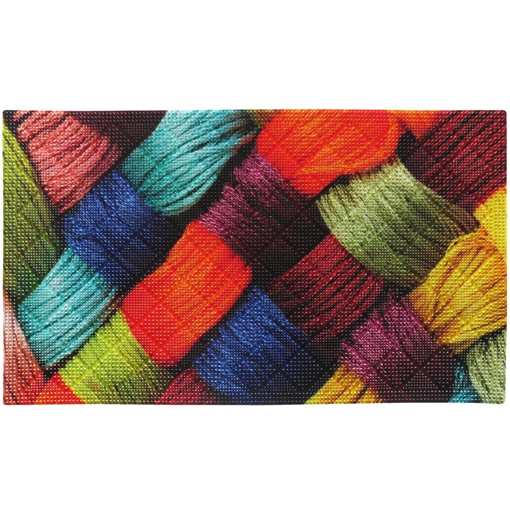 VARMAX Коврик придверный плетенка, 0.45 x 0.75 м #1