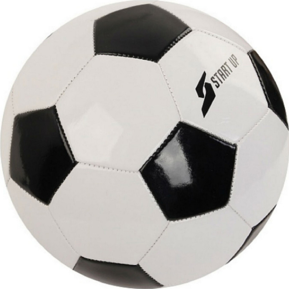 Мяч футбольный Start Up E5122 (черный/белый) 354982 #1