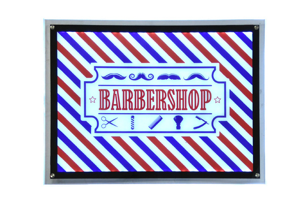 Постер световой BarberShop #1