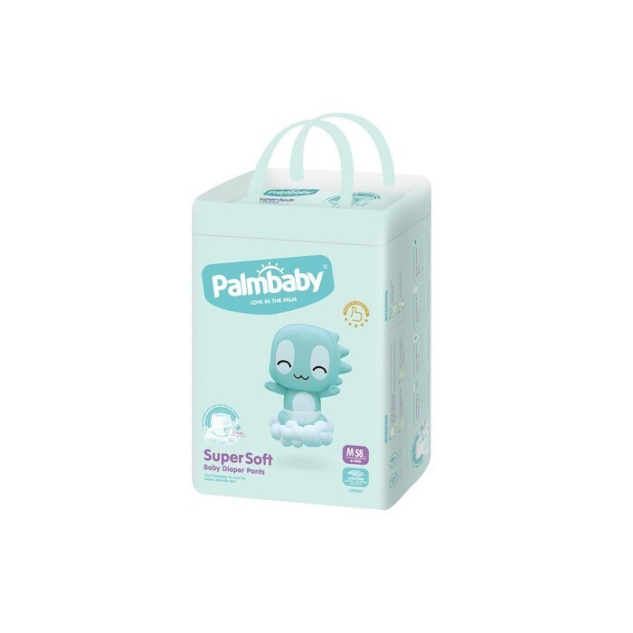 Подгузники-трусики ЭлараKIDS Palmbaby Premium (6-11 кг), 58шт  #1