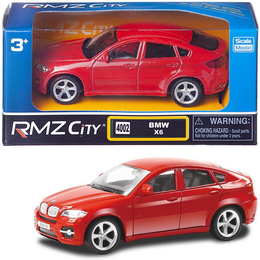 Машинка металлическая Uni-Fortune RMZ City 1:43 BMW X6 , без механизмов,  цвет красный, 12,5 x 5,6 x 5,9 см - купить с доставкой по выгодным ценам в  интернет-магазине OZON (856691893)