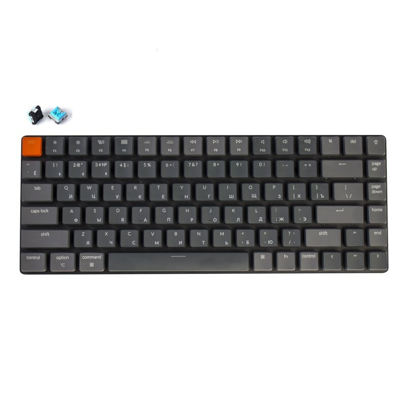 Игровая клавиатура Keychron K3 RGB Hot Swap Blue Switch (K3E2) #1