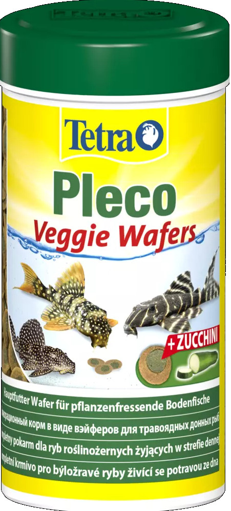 Корм для рыб Tetra Pleco Veggie Wafers 250мл #1